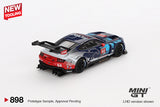 1:64 2024 IMSA Daytona 24 Hr -- #64 Ford Mustang GT3 -- Mini GT MGT00898