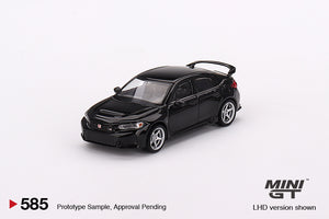 1:64 Honda Civic Type R (FL5) 2023 -- Crystal Black Pearl -- Mini GT MGT00585