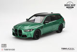 (Pre-Order) 1:18 BMW M3 Touring M (G81) -- Isle of Man Green Metallic -- TSM-Model