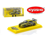 (Pre-Order) 1:64 Nissan R34 Skyline GTR -- MOONEYES Chrome Yellow -- Kyosho 07134LM1