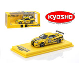 (Pre-Order) 1:64 Nissan R34 Skyline GTR -- MOONEYES Yellow -- Kyosho 07134LM2