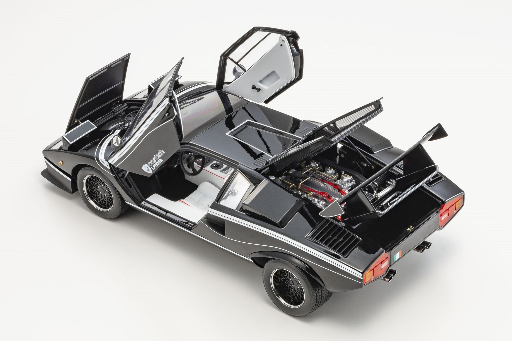 1:12 Lamborghini Countach LP500R -- Black -- Kyosho