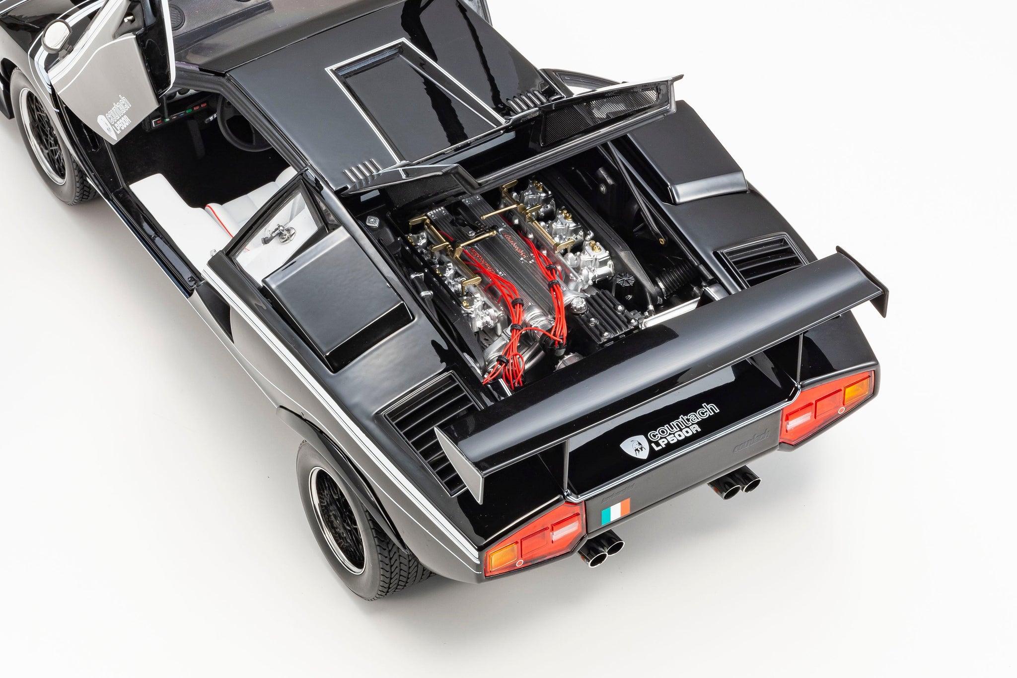 1:12 Lamborghini Countach LP500R -- Black -- Kyosho