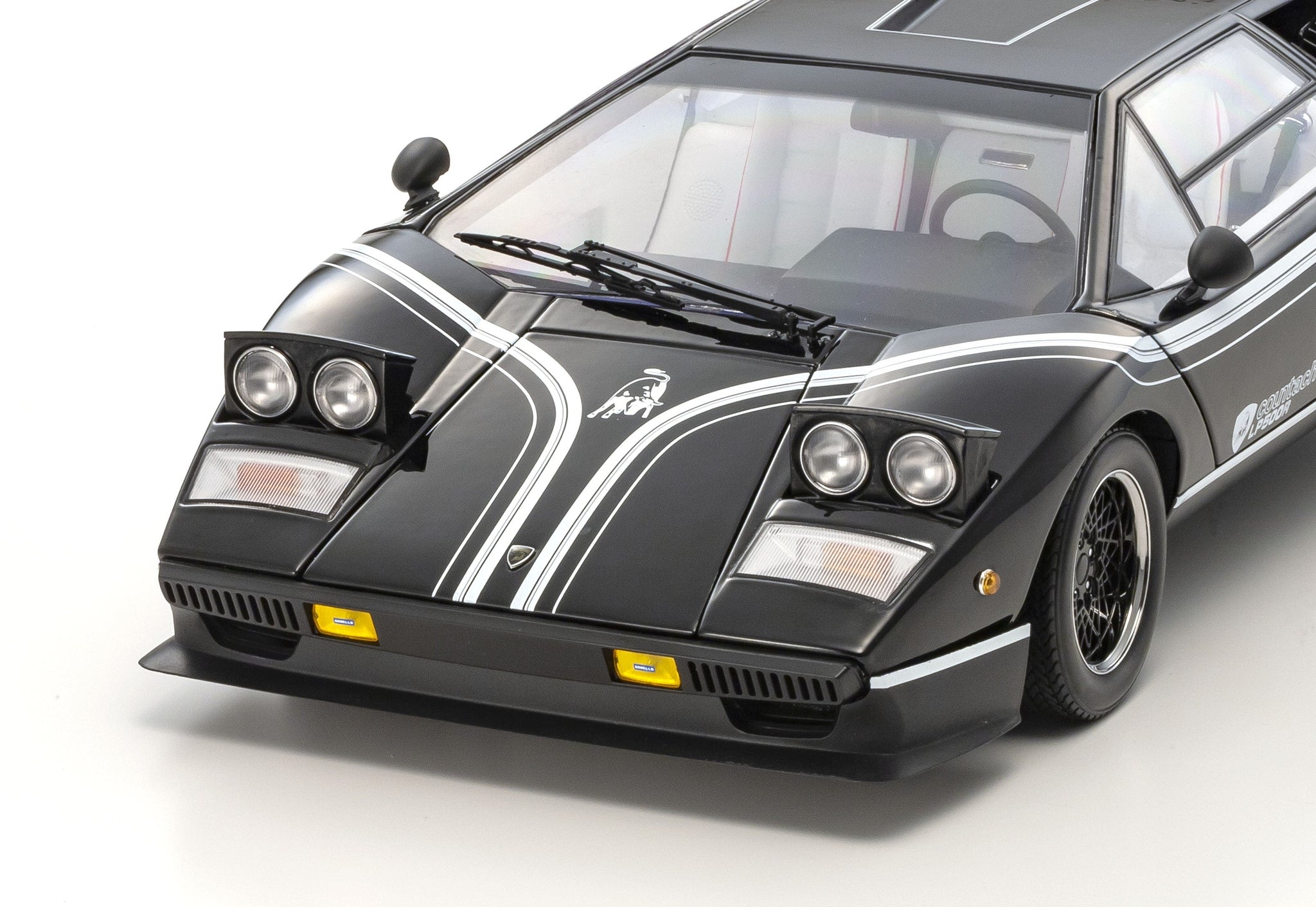 1:12 Lamborghini Countach LP500R -- Black -- Kyosho