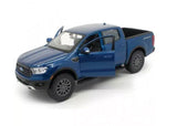 1:27 Ford Ranger FX4 Sport Pickup Double Cab 2019 -- Blue -- Maisto 1:24 31521