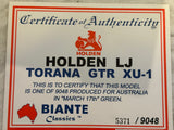 1:18 Holden Torana LJ GTR XU-1 -- Green -- Biante