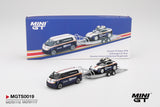 1:64 Porsche 911 Dakar #718 Roughroads / Volkswagen ID Set -- Mini GT MGTS0019