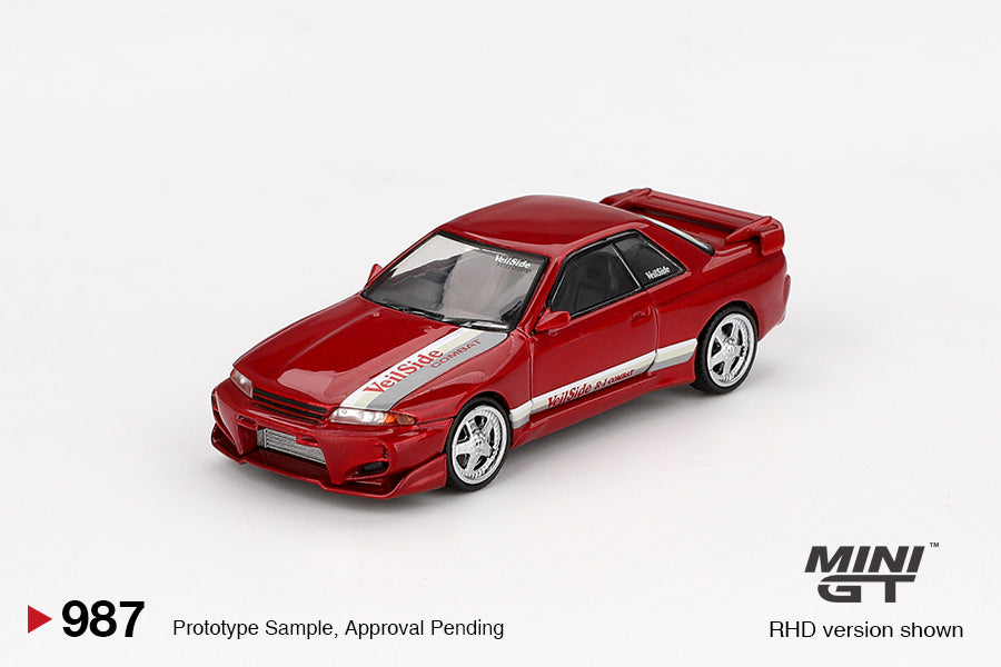 1:64 Nissan Skyline GT-R (R32) Veilside Combat C-I -- Red -- Mini GT M