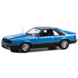 1:18 1981 Ford Mustang Cobra T-Top -- Blue --  Greenlight