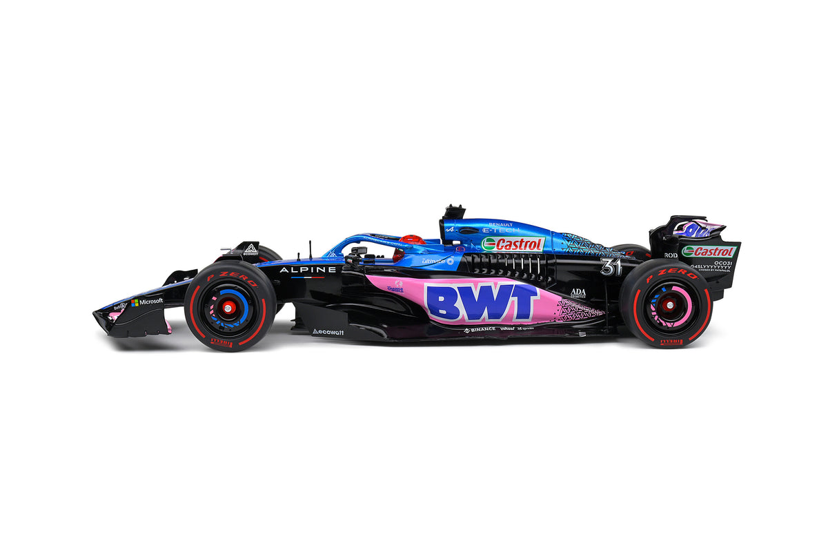 1:18 2023 Esteban Ocon -- Monaco GP -- #31 Alpine A523 -- Solido F1