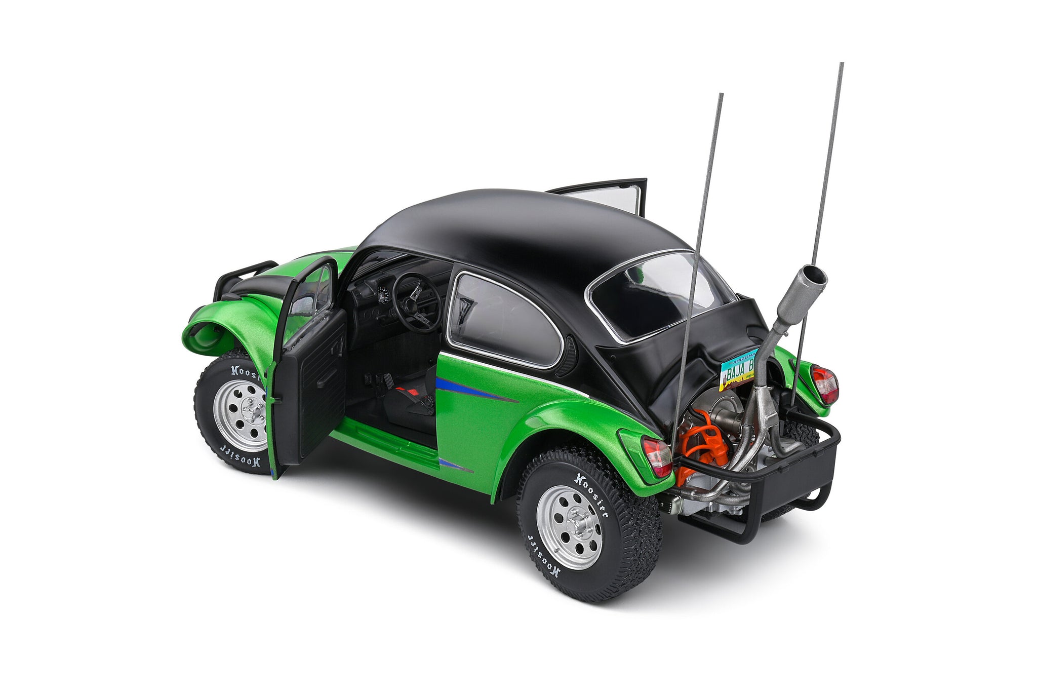 SOLIDOVolkswagen Beetle Baja 1/18、3台に変更 1:18 Volkswagen Beetle Baja -- Green/Black -- Solido