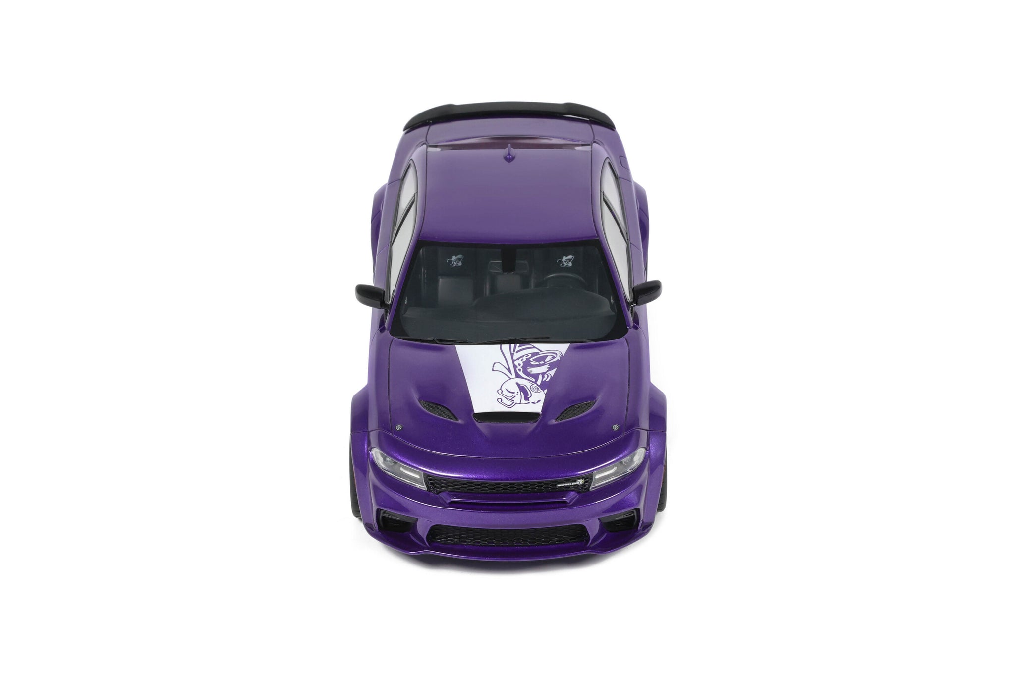1:18 2023 Dodge Charger Super Bee -- Plum Crazy Purple -- GT Spirit