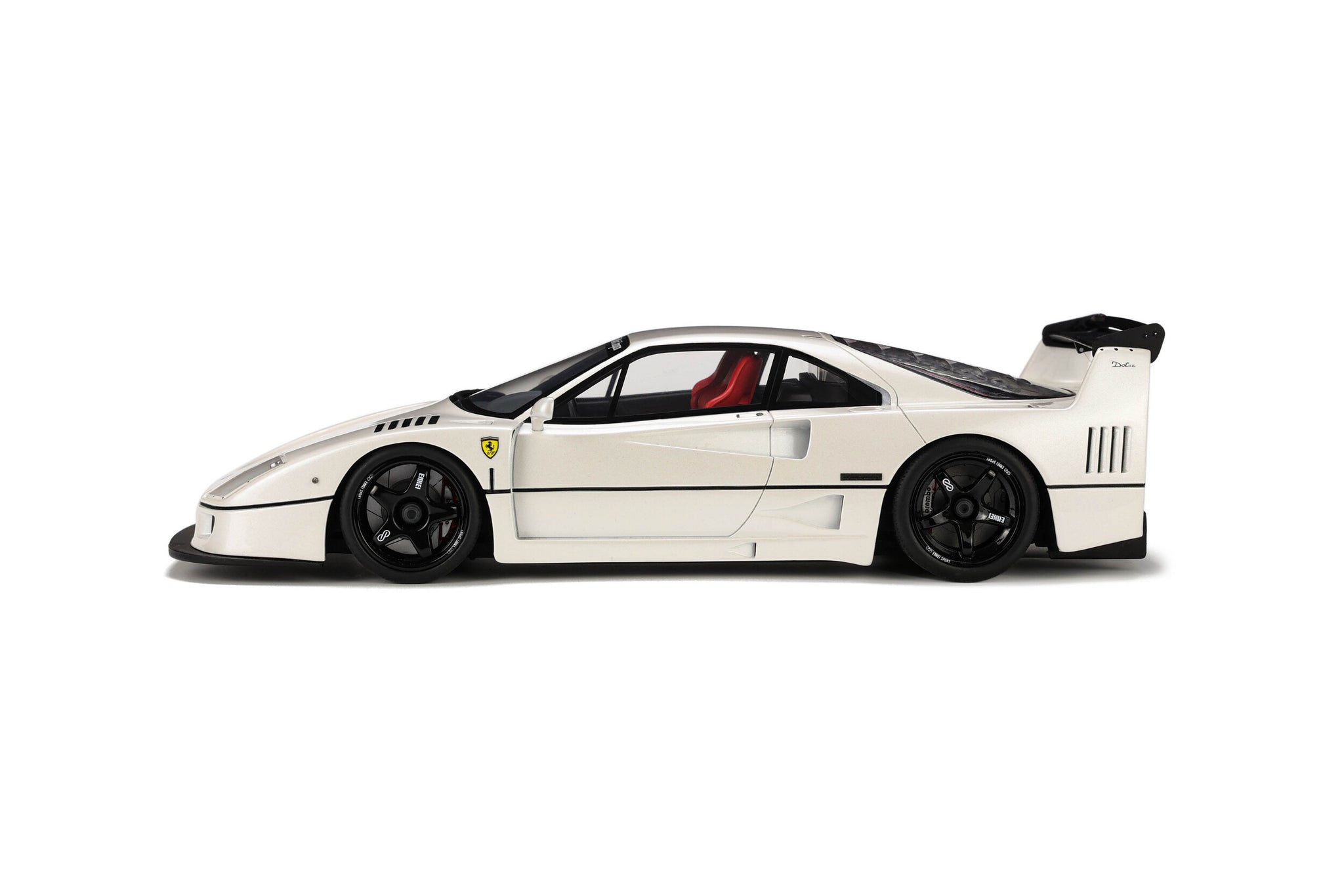 1:18 1994 Ferrari F40 by Liberty Walk -- White -- GT Spirit
