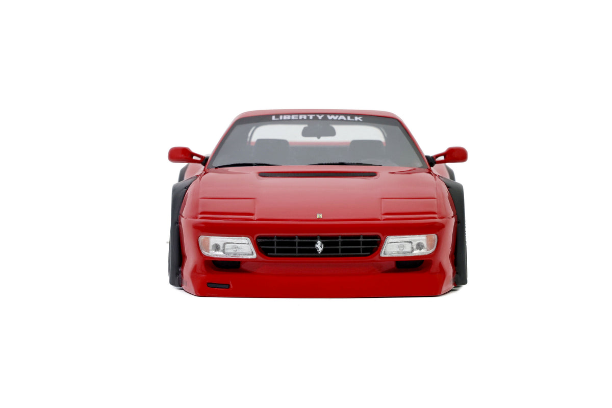 1:18 Ferrari 512 TR LBWK Liberty Walk Widebody -- Rosso Corsa Red -- G