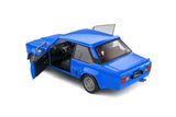 1:18 1980 Fiat 131 Abarth -- Blue -- Solido