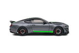 1:18 2023 Shelby Mustang GT500 KR -- Grey w/Green Stripes -- Solido Ford