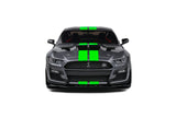 1:18 2023 Shelby Mustang GT500 KR -- Grey w/Green Stripes -- Solido Ford