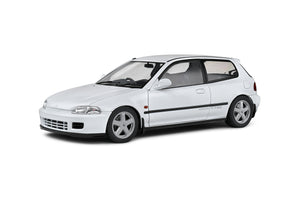1:18 Honda Civic (EG6) 1991 -- Frost White -- Solido