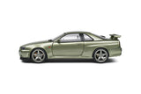 1:18 Nissan Skyline R34 GTR -- Millennium Jade (Green) -- Solido Modified
