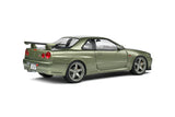1:18 Nissan Skyline R34 GTR -- Millennium Jade (Green) -- Solido Modified