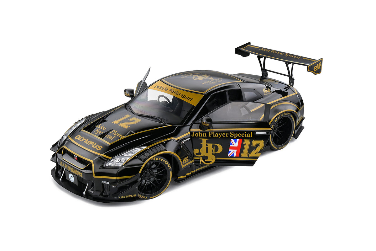 1:18 Nissan GTR R35 LB Silhouette Liberty Walk -- JPS -- Solido
