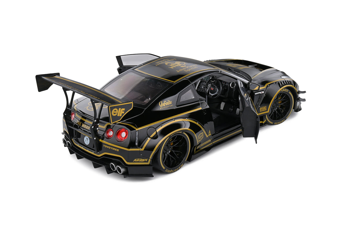1:18 Nissan GTR R35 LB Silhouette Liberty Walk -- JPS -- Solido