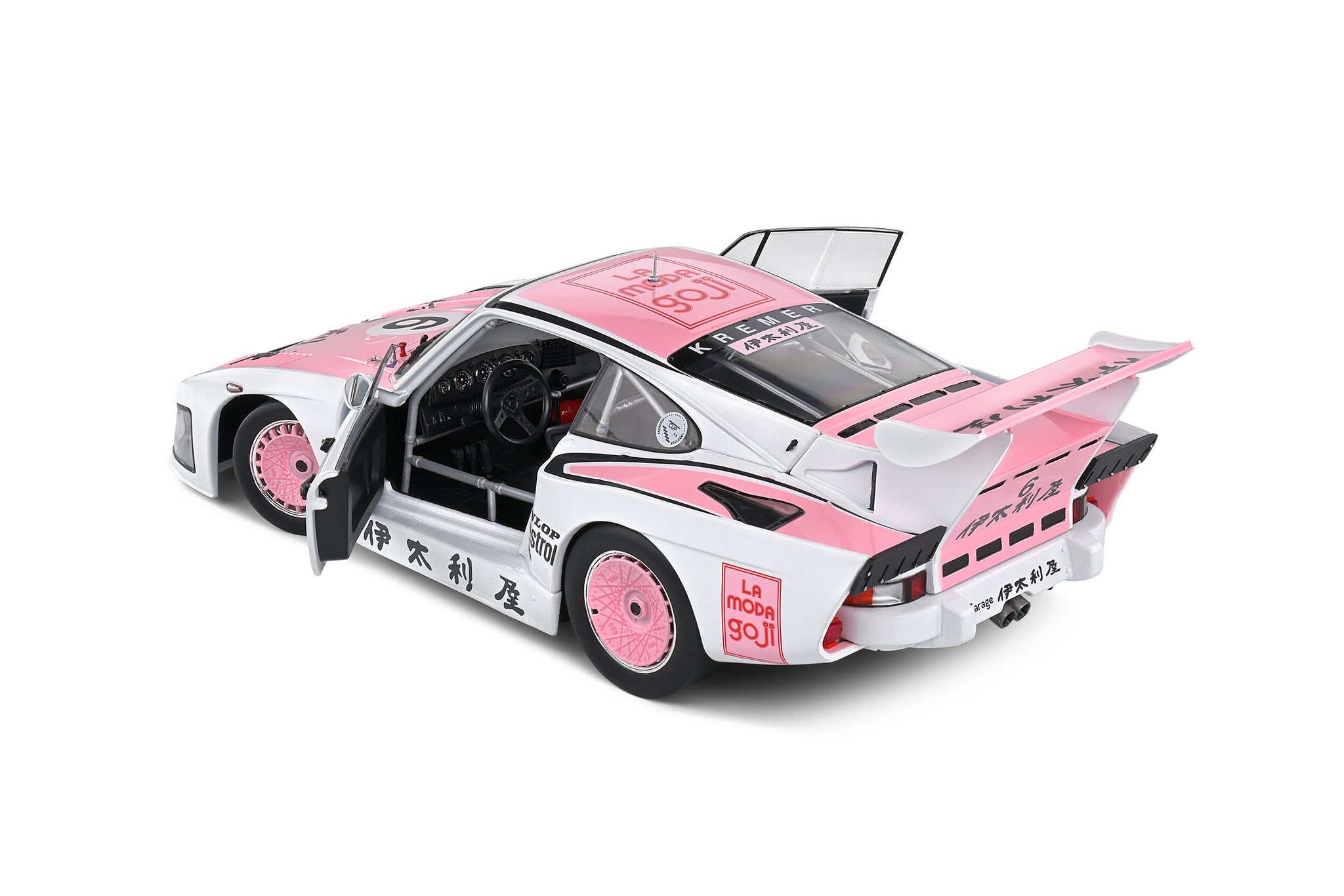 1:18 1981 Suzuka 1000km Winner -- #6 Pink/White -- Porsche 935 K3 -- S