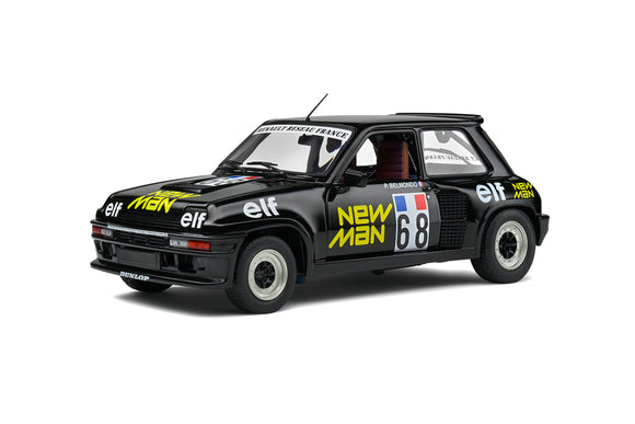 1:18 Renault 5 Turbo -- #68 Black -- European Cup 1984 -- Solido