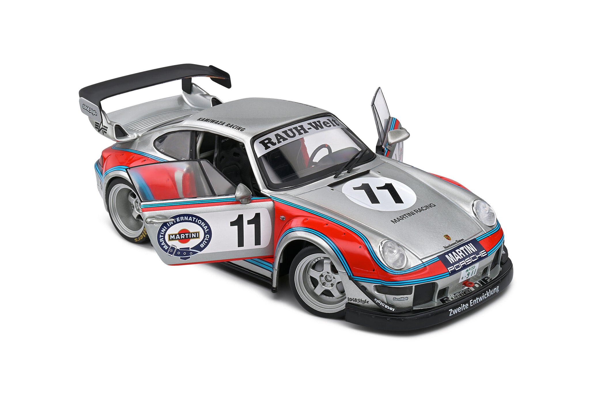 1:18 RWB 993 -- Martini Racing Livery -- Solido Porsche 911