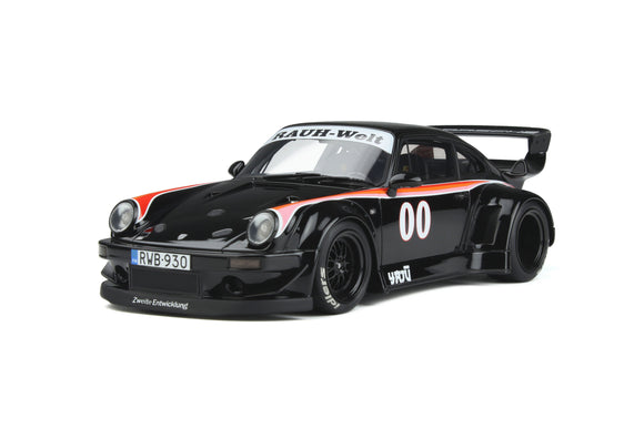 1:18 RWB 911 930 RAUH WELT N 00 -- Black -- GT Spirit Porsche