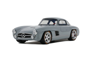 1:18 Mercedes-Benz 300 SL -- S-Klub Gullwing Grey -- GT Spirit