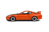1:18 1993 Toyota Supra MK4 (A80) Targa Roof -- Orange w/Black Bonnet -- Solido