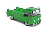 1:18 Volkswagen (VW) T2 Kombi Pickup -- Custom Apple Green -- Solido