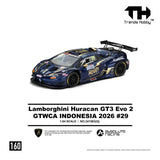 (Pre-Order) 1:64 2026 GTWCA Indonesia -- #29 Lamborghini Huracan GT3 EVO2 -- Trends Hobby