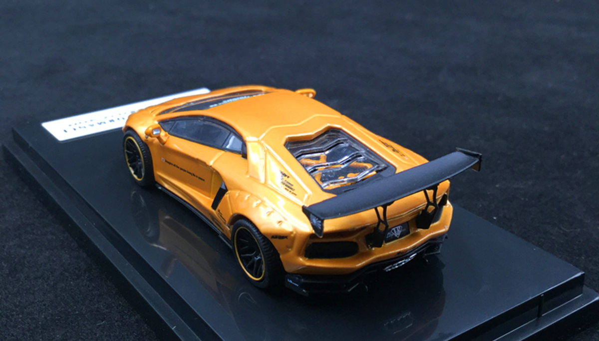Modèle Réduit 1:64 Lamborghini Huracan Liberty Walk Rouge Métallisé - JEC Models - Collection Voiture