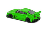 1:43 Nissan GTR R35 LB Silhouette Liberty Walk -- Acid Green -- Solido