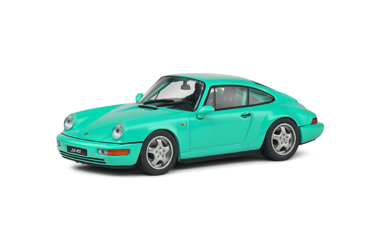 1:43 Porsche 911 (964) Rs Clubsport 1994 -- Mint Green -- Solido