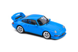 1:43 Porsche 911 (993) RS Clubsport 1993 -- Light Blue -- Solido