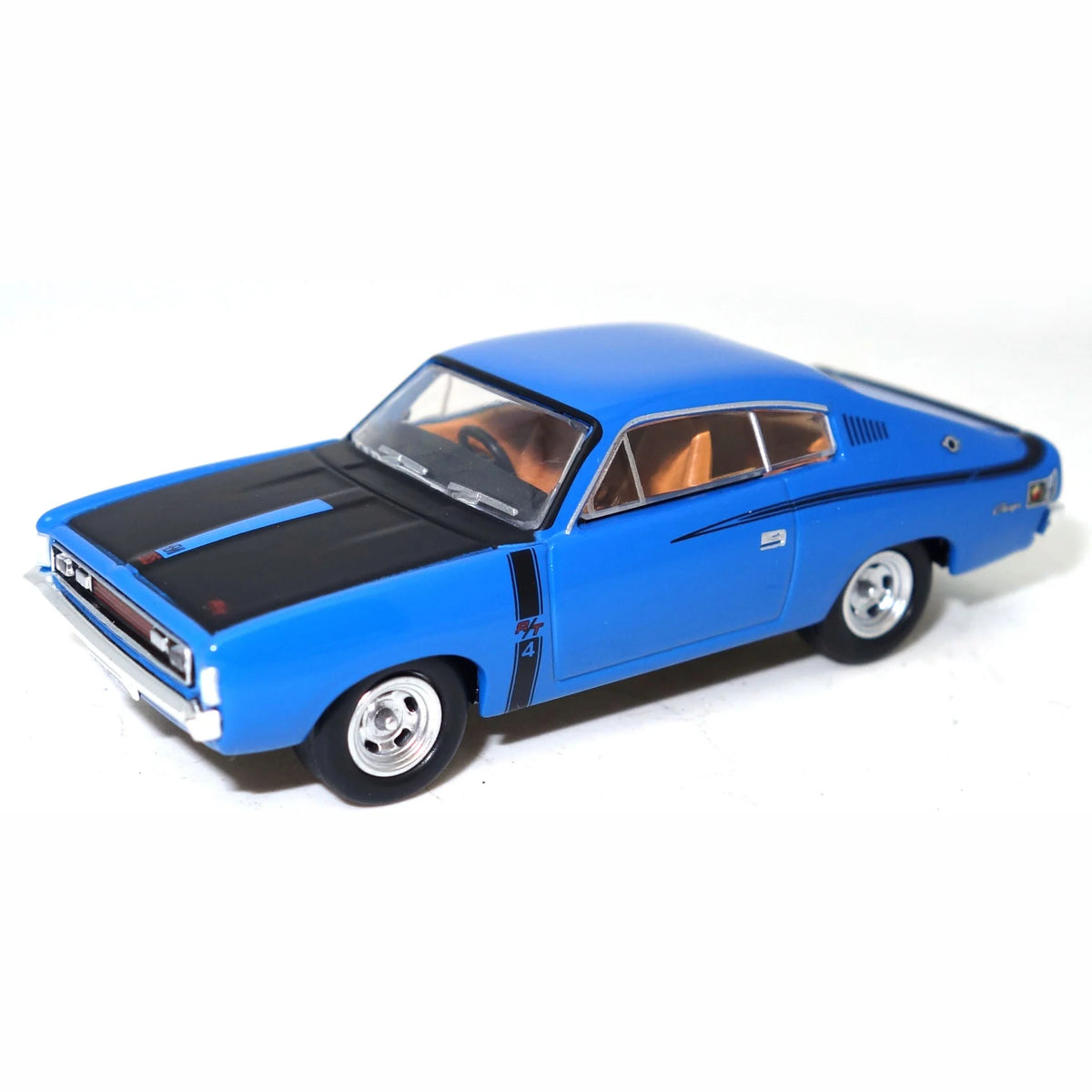 1:64 1973 Valiant Charger E49 R/T -- Blue -- Cooee Classics