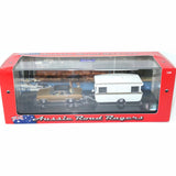 1:64 1968 Holden HR Premier w/Alumvan Caravan -- Metallic Brown -- Cooee Classic