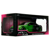 1:18 Nissan GT-R R35 Liberty Walk -- Green/Black -- JADA: Pink Slips