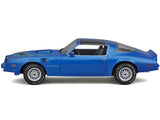 1:18 1978 Pontiac Firebird Trans Am -- Blue -- Maisto