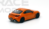 1:64 Toyota GR 86 10th Anniversary -- Blaze Orange -- Pop Race
