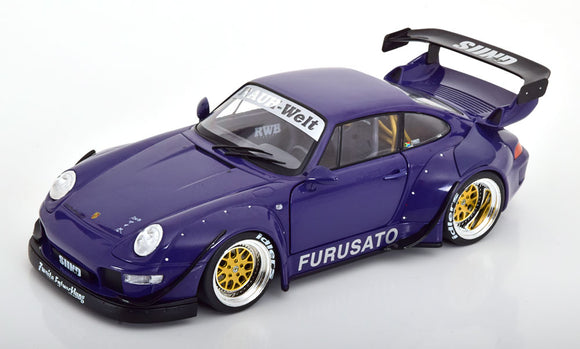 1:18 RWB 993 -- Furusato Purple -- Porsche 911 Werk83