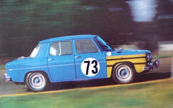 (Pre-Order) 1:43 1966 Spa 24h -- #73 Renault 8 Gordini -- Spark 100 Years of Spa 24h