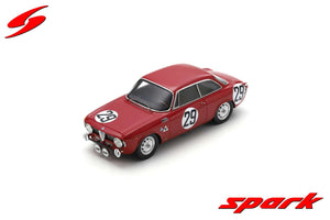 1:43 1966 Spa 24h -- #29 Alfa Romeo 1600 GTA -- Spark 100 Years of Spa 24h