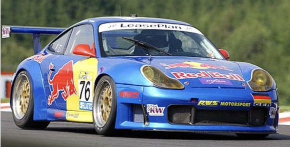 (Pre-Order) 1:43 2002 Spa 24h -- #76 Porsche 996 GT3 -- Spark 100 Years of Spa 24h