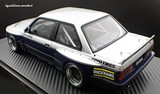 1:18 BMW M3 E30 PANDEM -- Silver/Blue -- Ignition Model IG3717