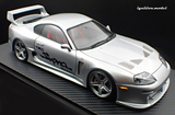 1:18 Toyota Supra (A80) TRD 3000GT -- Silver -- Ignition Model IG3600