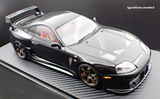1:18 Toyota Supra (A80) TRD 3000GT -- Black -- Ignition Model IG3599